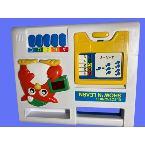 Show 'N Learn Vintage Educational Toy  120 Questions on 60 Cards - Picture 2 of 8